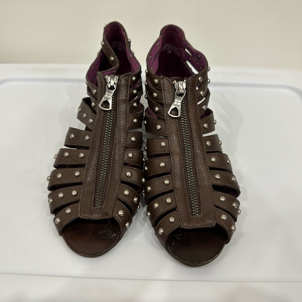 BCBG gladiator style sandals